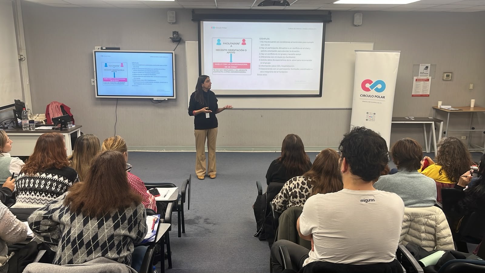 Avanza con éxito la formación de facilitadores en salud mental de Fundación Círculo Polar